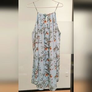 Eclipse Floral Halter Dress   Size XL
